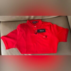 Polo Ralph Lauren Shirt Short Sleeves $75 NWT Classic Fit Mens Large L